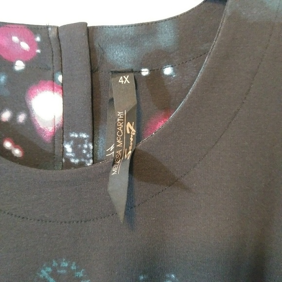 NWT Melissa McCarthy Mulholland Hi Low Peplum - Picture 7 of 8